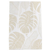 Hawaiitische afdruk medium cadeauzakje (Achterkant)