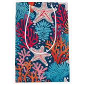 Hawaiitische afdruk medium cadeauzakje (Voorkant)