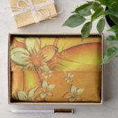 hawaiitische bloemen tissuepapier (Geschenk)