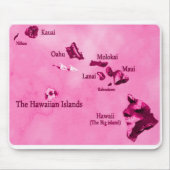 Hawaiitische eilanden muismat (Voorkant)