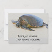 Hawaiitische schildpad kaart (Voorkant)