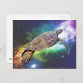 Hawaiitische zeeen schildpadden prints briefkaart (Voorkant / Achterkant)