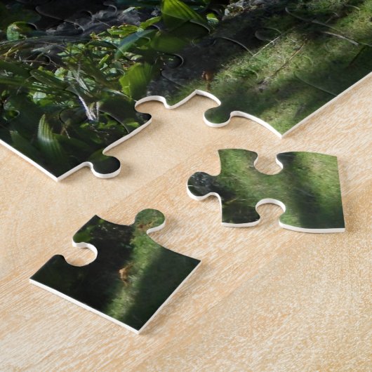 Hawaï's zwarte zandstrand legpuzzel (Zijkant)