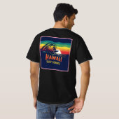 HAWAJ SURF SCHOOL T-SHIRT (Achterkant volledig)