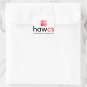HAWCS Club Square Sticker (Tas)
