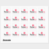 HAWCS Club Square Sticker (Vel)