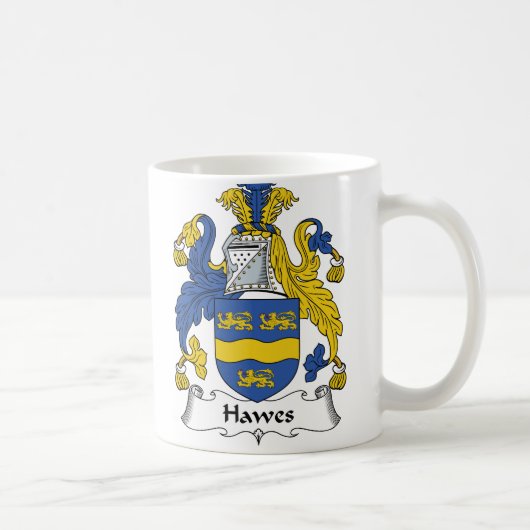 Hawes Family Crest Koffiemok (Rechts)