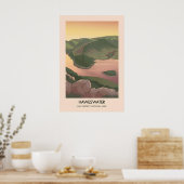 Haweswater Lake District Reisposter Poster (Keuken)