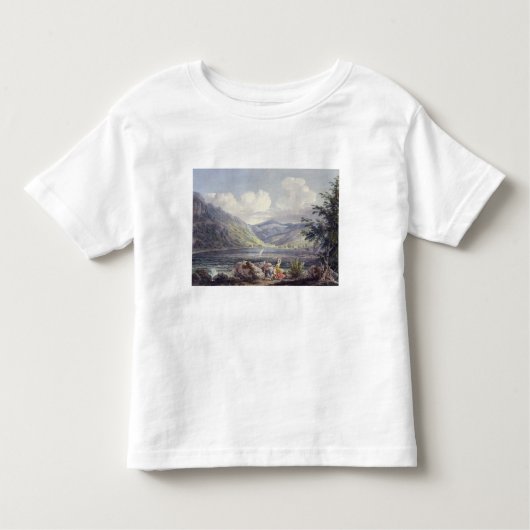 Haweswater, Westmoreland, c.1795 (m/c boven grafie Kinder Shirts (Voorkant)