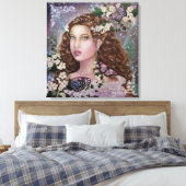 Hawhtorn feeënkoningin uitgerekte canvas kunst (Insitu (Slaapkamer))