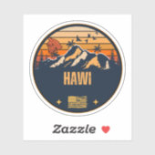 Hawi, Hawaï Sticker (Vel)