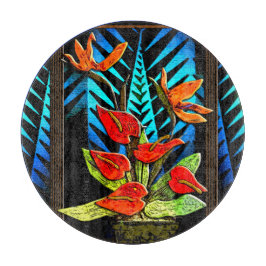 Hawian Christmas Bouquet Charcuterie Board Snijplank