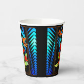 Hawian Kerstboeket Papieren Bekers (Links)