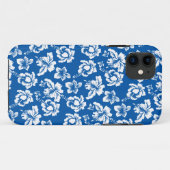 Hawiian Blue Flower Pattern Case-Mate iPhone Case (Achterkant (horizontaal))