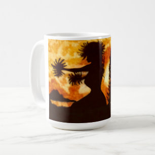 Hawiian Hula Dancer Koffiemok
