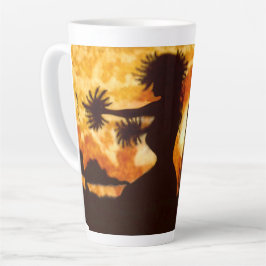 Hawiian Hula Dancer Latte Mok