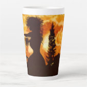 Hawiian Hula Dancer Latte Mok (Voorkant)