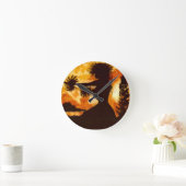 Hawiian Hula Dancer Ronde Klok (Huis)