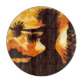 Hawiian Hula Dancer Snijplank (Voorkant)