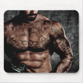 Hawk Artwork Mousepad Muismat (Voorkant)