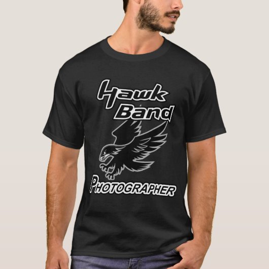Hawk Band fotograaf T-shirt (Voorkant)