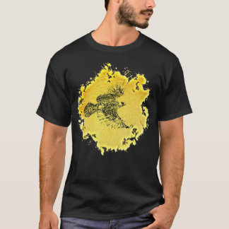 Hawk Bird of Prey Motif Beak Claws colorful Birds  T-shirt