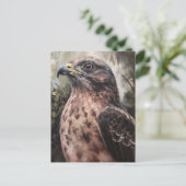 Hawk Briefkaart (Staand voorkant)