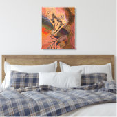 HAWK CANVAS AFDRUK (Insitu (Slaapkamer))