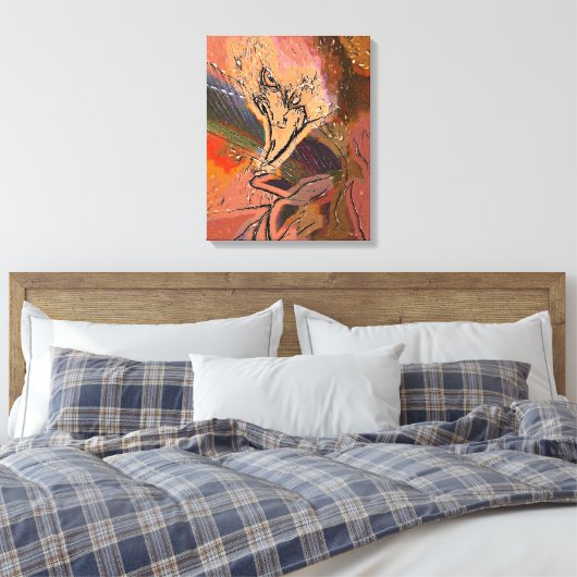 HAWK CANVAS AFDRUK (Insitu (Slaapkamer))