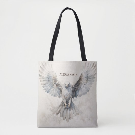Hawk Canvas tas - Natuur-geïnspireerd,  cadeau (Voorkant)