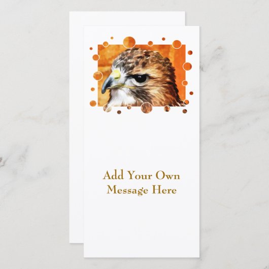 HAWK CARD (Voorkant / Achterkant)