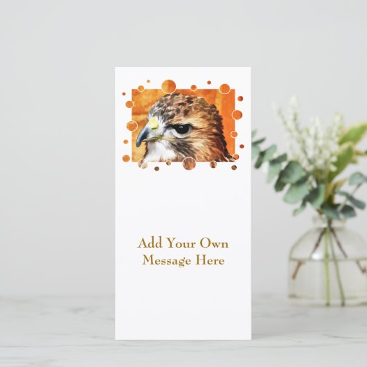 HAWK CARD (Staand voorkant)