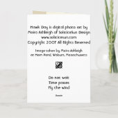 Hawk Day Kaart (Achterkant)