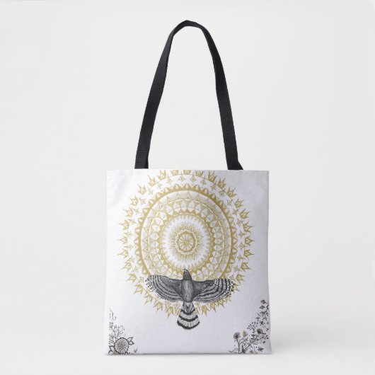 Hawk Dreams Canvas tas (Voorkant)