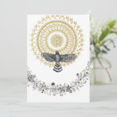 Hawk Dreams Large Flat Note Kaart (Staand voorkant)