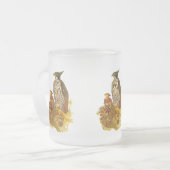 Hawk Eagle Matglas Koffiemok (Voorkant links)