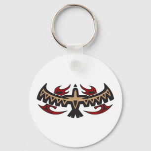 Hawk Eagle Tribal Tattoo Sleutelhanger