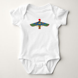 Hawk embleem Ra egypte oude farao piramide god h Romper