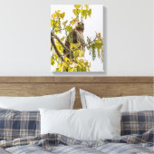 Hawk en harten canvas afdruk (Insitu (Slaapkamer))