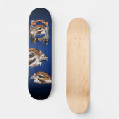 Hawk Face Dreamweaver Skateboard (Voorkant)
