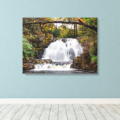 Hawk-Herfsten in het najaar 24 x 18 inch Canvas Afdruk (Insitu (Houten vloer))