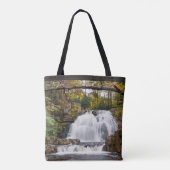 Hawk-Herfsten in het najaar Tote Bag (Achterkant)