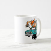 Hawk in een valk, Man! Koffiemok (Voorkant rechts)