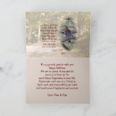 Hawk in tree - elke gelegenheid aanpassen kaart (Binnen)