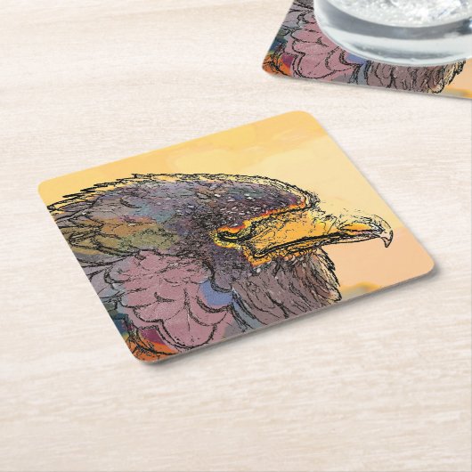 HAWK KARTONNEN ONDERZETTERS (Schuin)