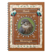 Hawk - Messenger - laptop met 80 pagina's Notitieboek (Voorkant)