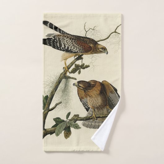 Hawk met rode schouders - Amerikaanse vogels van A Bad Handdoek (Handdoek)