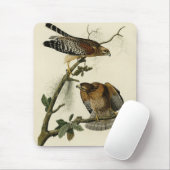 Hawk met rode schouders - Amerikaanse vogels van A Muismat (Met muis)