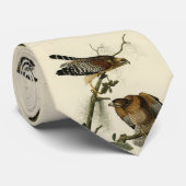 Hawk met rode schouders - Amerikaanse vogels van A Stropdas (Opgerold)