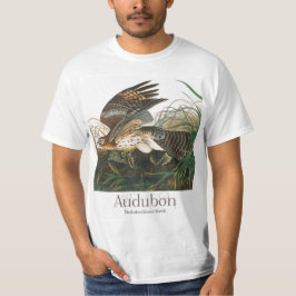 Hawk met rode schouders door John James Audubon T-shirt